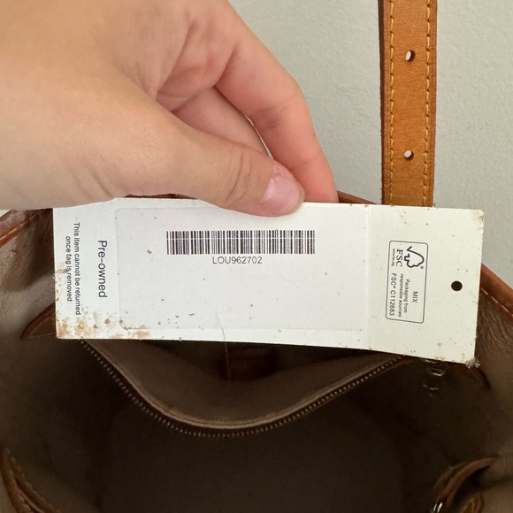 Louis Vuitton Brown Monogram Bucket Bag - Picture 6 of 7